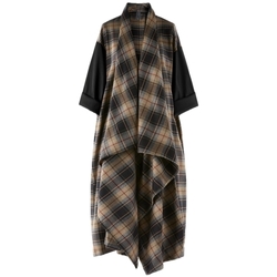 Ruhák Női Kabátok Wendy Trendy Coat 110441 - Tartan Sokszínű