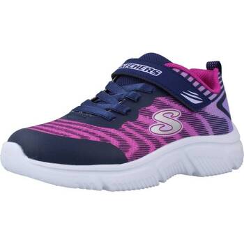 Cipők Lány Rövid szárú edzőcipők Skechers RUN 650-FIERCE FLASH Rózsaszín