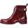 Cipők Női Bokacsizmák Tommy Hilfiger ANKLE RAINBOOT WITH META Piros