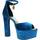 Cipők Női Szandálok / Saruk Kurt Geiger London SHOREDITCH HIGH PLATFOR Kék