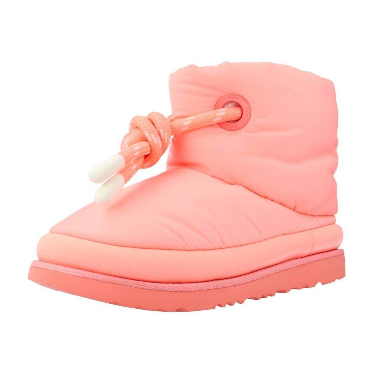 Cipők Lány Csizmák UGG CLASSIC MAXI SHORT Rózsaszín
