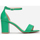 Cipők Női Szandálok / Saruk La Modeuse 63533_P144698 Zöld