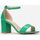 Cipők Női Szandálok / Saruk La Modeuse 63533_P144698 Zöld
