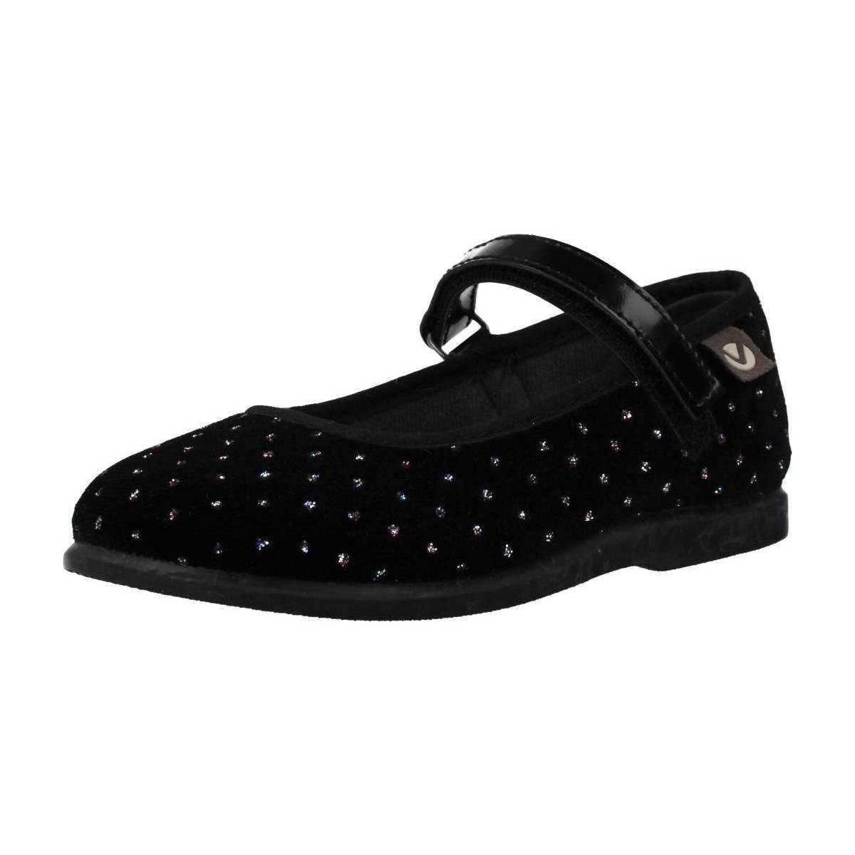 Cipők Lány Oxford cipők & Bokacipők Victoria 1027116V Fekete 