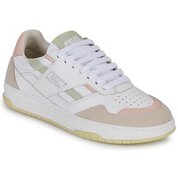 Cipők Női Rövid szárú edzőcipők Caval PLAYGROUND Fehér / Rózsaszín / Zöld
