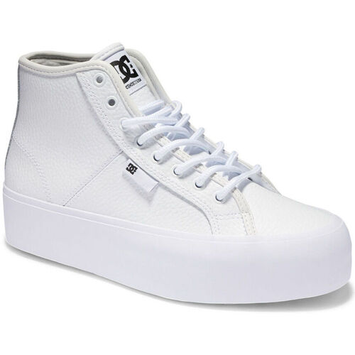 Cipők Női Divat edzőcipők DC Shoes Manual hi wnt ADJS300286 WHITE/WHITE (WW0) Fehér
