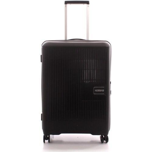 Táskák Puha bőröndök American Tourister MD8009002 Fekete 