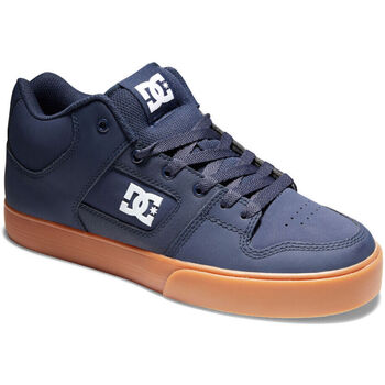 Cipők Férfi Divat edzőcipők DC Shoes Pure mid ADYS400082 DC NAVY/GUM (DGU) Kék