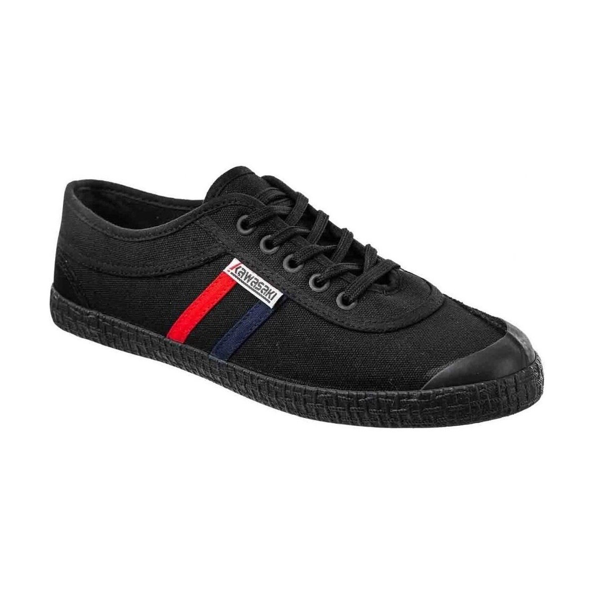 Cipők Divat edzőcipők Kawasaki Retro Canvas Shoe K192496-ES 1001S Black Solid Fekete 