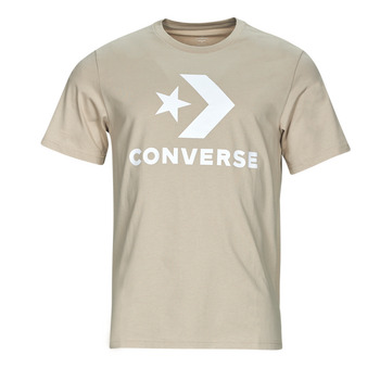 Ruhák Rövid ujjú pólók Converse GO-TO STAR CHEVRON LOGO Bézs