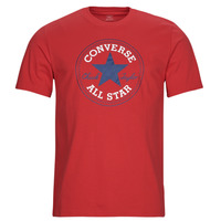 Ruhák Férfi Rövid ujjú pólók Converse GO-TO ALL STAR PATCH LOGO Piros