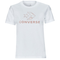 Ruhák Női Rövid ujjú pólók Converse FLORAL STAR CHEVRON Fehér
