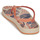 Cipők Női Lábujjközös papucsok Ipanema IPANEMA ANATOMIC NATURE VII FEM Bézs / Rózsaszín / Narancssárga