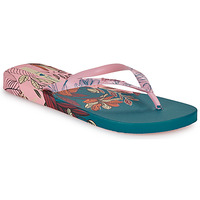 Cipők Női Lábujjközös papucsok Ipanema IPANEMA FLOWER BOMB FEM Rózsaszín / Kék