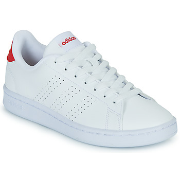 Cipők Rövid szárú edzőcipők Adidas Sportswear ADVANTAGE Fehér / Piros