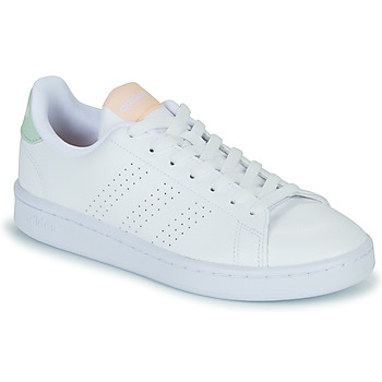 Cipők Női Rövid szárú edzőcipők Adidas Sportswear ADVANTAGE Fehér / Zöld