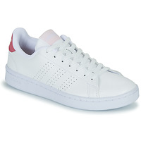 Cipők Női Rövid szárú edzőcipők Adidas Sportswear ADVANTAGE Fehér / Rózsaszín
