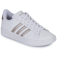 Cipők Női Rövid szárú edzőcipők Adidas Sportswear GRAND COURT 2.0 Fehér / Ezüst