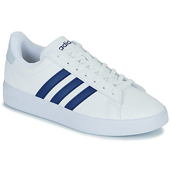 Cipők Férfi Rövid szárú edzőcipők Adidas Sportswear GRAND COURT 2.0 Fehér / Kék