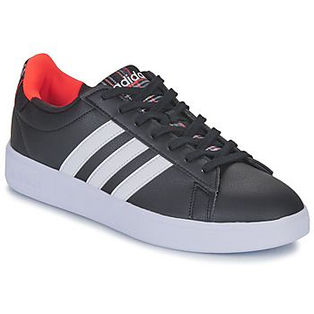 Cipők Férfi Rövid szárú edzőcipők Adidas Sportswear GRAND COURT 2.0 Fekete  / Piros