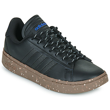 Cipők Férfi Rövid szárú edzőcipők Adidas Sportswear GRAND COURT ALPHA Fekete  / Gumi