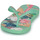 Cipők Lány Lábujjközös papucsok Ipanema IPANEMA CLASSIC XI KIDS Zöld / Rózsaszín / Citromsárga