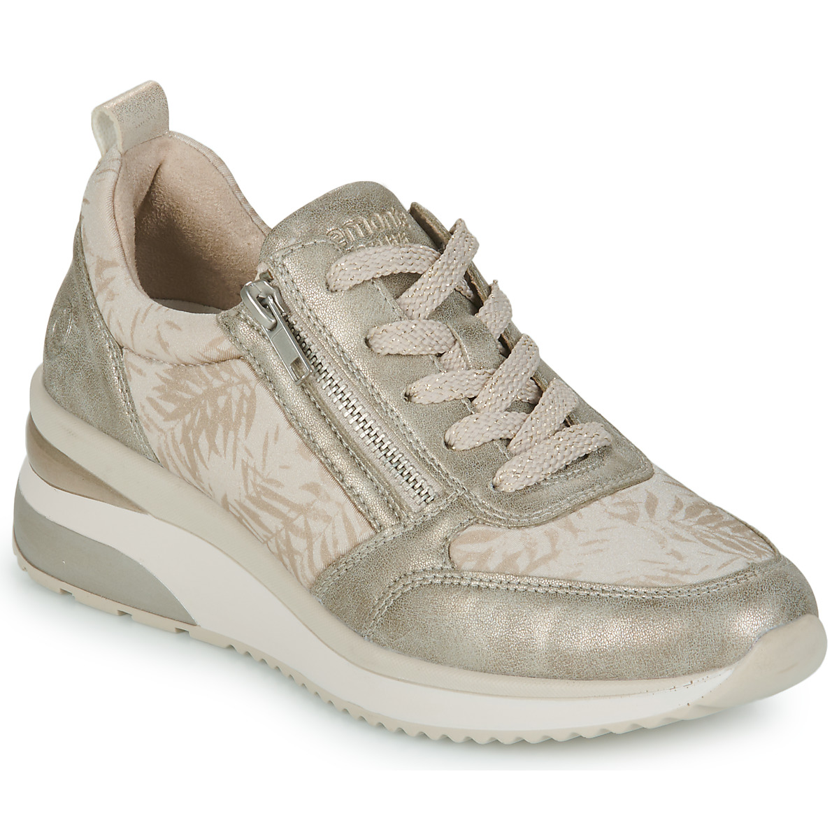 Cipők Női Rövid szárú edzőcipők Remonte D2401-62 Tópszínű / Bézs