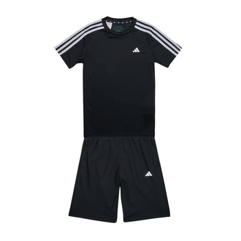 Ruhák Gyerek Melegítő együttesek Adidas Sportswear TR-ES 3S TSET Fekete 