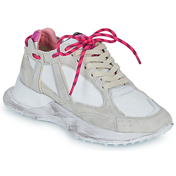 Cipők Női Rövid szárú edzőcipők Airstep / A.S.98 LOWCOLOR Bézs / Fehér
