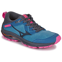 Cipők Női Futócipők Mizuno WAVE RIDER TT Kék / Rózsaszín