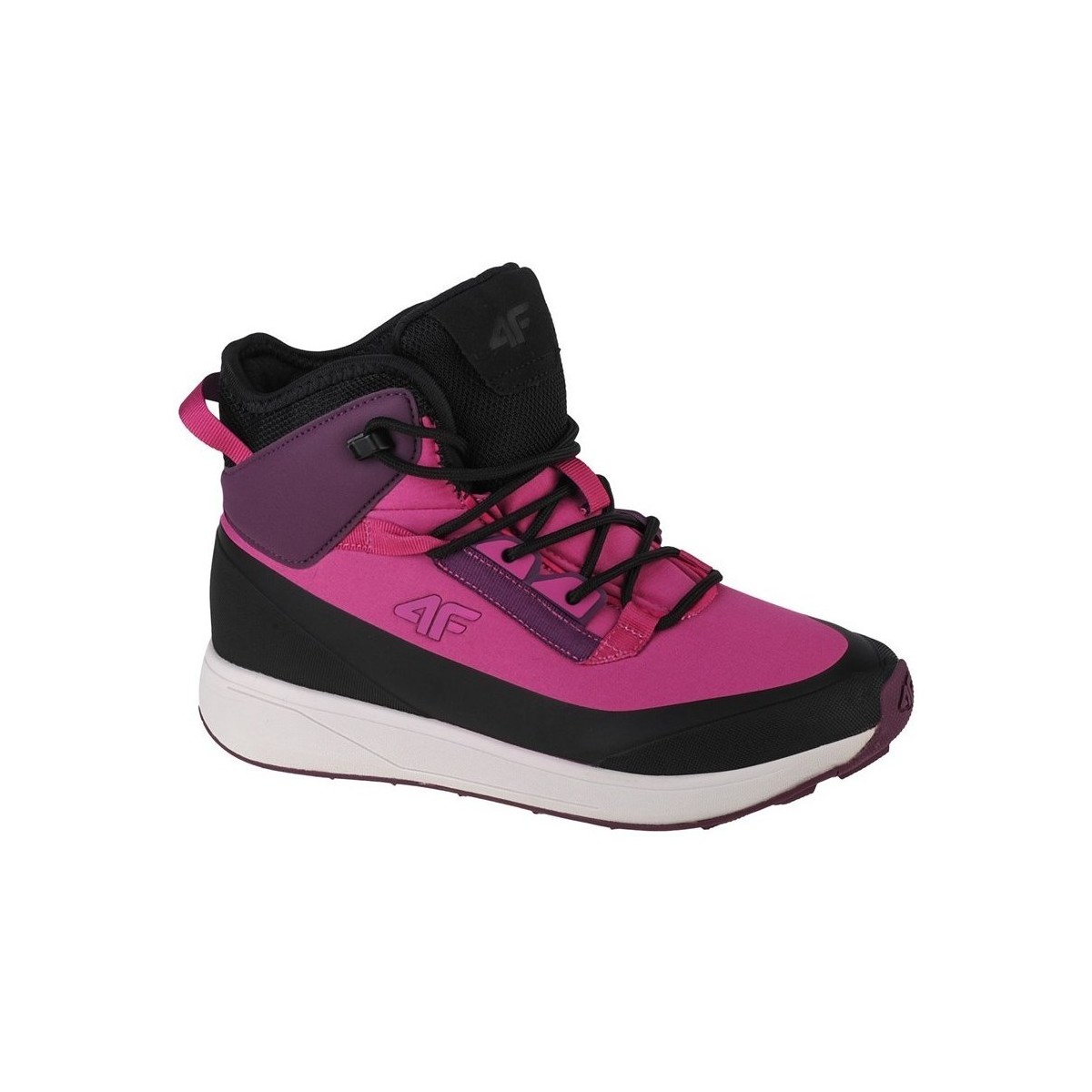 Cipők Gyerek Magas szárú edzőcipők 4F FWINF009 Rózsaszín