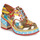 Cipők Női Oxford cipők Irregular Choice AMAZON WARRIOR Arany / Piros / Kék