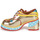 Cipők Női Oxford cipők Irregular Choice AMAZON WARRIOR Arany / Piros / Kék