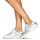 Cipők Női Rövid szárú edzőcipők Philippe Model PRSX LOW WOMAN Fehér / Ezüst