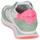 Cipők Női Rövid szárú edzőcipők Philippe Model TRPX LOW WOMAN Zöld / Rózsaszín / Fluoreszkáló