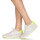 Cipők Női Rövid szárú edzőcipők Philippe Model TRPX LOW WOMAN Sokszínű / Citromsárga / Fluoreszkáló