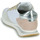Cipők Női Rövid szárú edzőcipők Philippe Model TRPX LOW WOMAN Fehér / Bézs / Rózsaszín