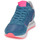 Cipők Női Rövid szárú edzőcipők Philippe Model TRPX LOW WOMAN Kék / Rózsaszín