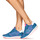 Cipők Női Rövid szárú edzőcipők Philippe Model TRPX LOW WOMAN Kék / Rózsaszín