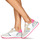 Cipők Női Rövid szárú edzőcipők Philippe Model TROPEZ 2.1 Fehér / Rózsaszín