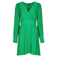 Ruhák Női Rövid ruhák Vero Moda VMPOLLIANA LS SHORT DRESS WVN Zöld