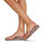 Cipők Női Lábujjközös papucsok Isotoner 94181 Barna