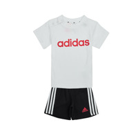 Ruhák Gyerek Együttes Adidas Sportswear I LIN CO T SET Fehér
