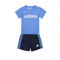 Ruhák Gyerek Együttes Adidas Sportswear I LIN CO T SET Kék