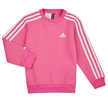 Ruhák Lány Pulóverek Adidas Sportswear LK 3S FL SWT Rózsaszín
