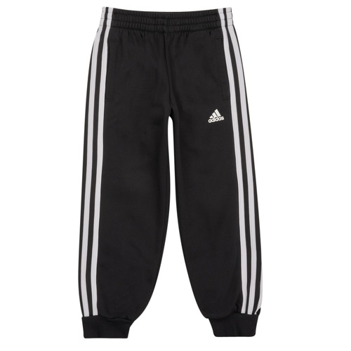 Ruhák Fiú Futónadrágok / Melegítők Adidas Sportswear LK 3S PANT Fekete 