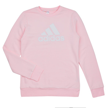 Ruhák Lány Pulóverek Adidas Sportswear ESS BL SWT Rózsaszín / Tiszta
