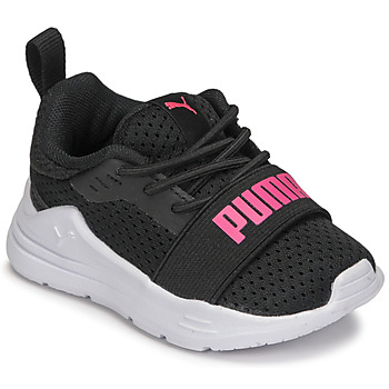 Cipők Lány Rövid szárú edzőcipők Puma INF  WIRED RUN Fekete  / Rózsaszín