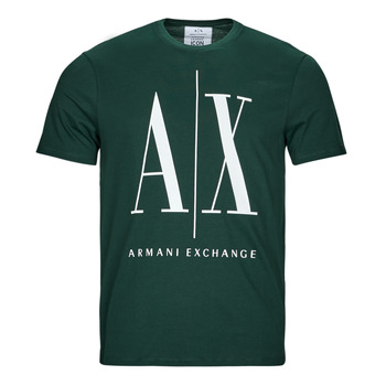 Ruhák Férfi Rövid ujjú pólók Armani Exchange 8NZTPA Zöld