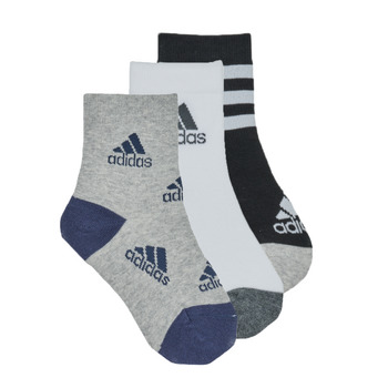 Kiegészítők Gyerek High socks Adidas Sportswear LK SOCKS 3PP Fekete  / Fehér
